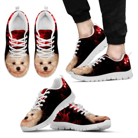 Bolognese Puppy Print Running Shoe For Men