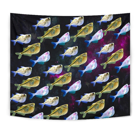 Common Hatchetfish Print Tapestry