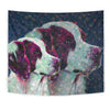 Brittany Dog Art Print Tapestry