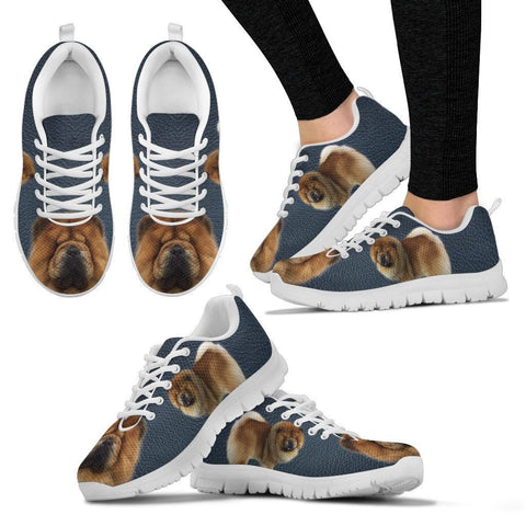 Customized Dog Print Running Shoes For WomenExpress Shipping Designed By Brenda Jensen