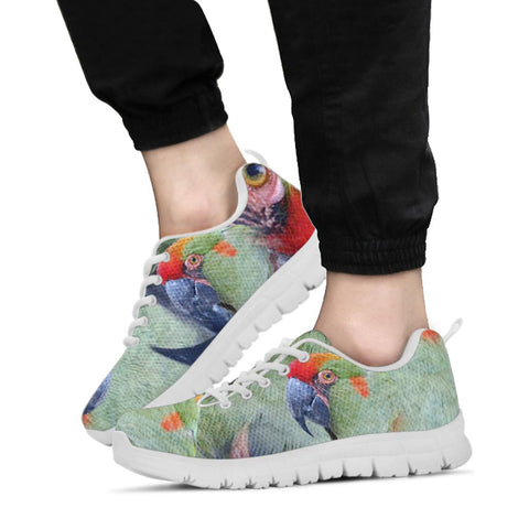 Red-Fronted Macaw Print Running Shoes