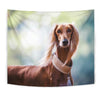 Lovely Saluki Dog Print Tapestry