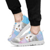 Van Cat On Colorful Print Running Shoes