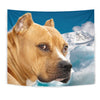 Cute American Staffordshire Terrier Print Tapestry