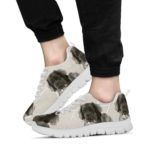 Lovely Newfoundland Dog Print Running Shoes