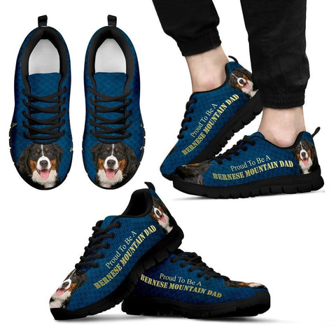 'Proud To Be A Bernese Mountain Dad' Running ShoesFather's Day Special