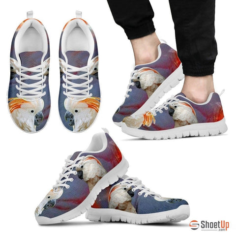 SalmonCrested Cockatoo Parrot Running Shoes For Men
