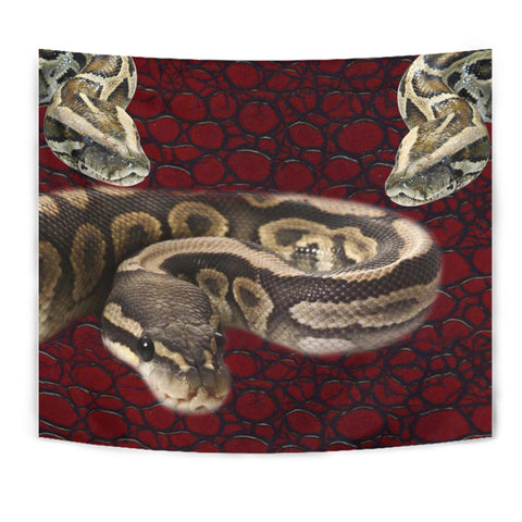 Burmese Python Print Tapestry