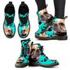 French Bulldog Print Boots For WomenExpress Shipping