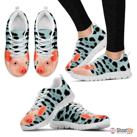 Cute Pig Running Shoes For Women Limited