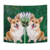 Cardigan Welsh Corgi Dog Print Tapestry