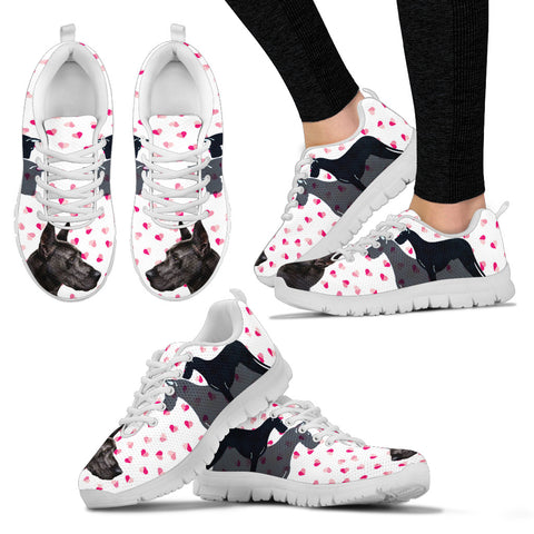 Valentine's Day SpecialGreat Dane Dog Print Running Shoes For Women