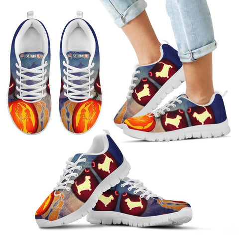 Basset Hound HalloweenRunning Shoes For Women And Kids