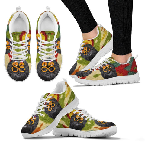 Affenpinscher Halloween Print Running Shoes For Women