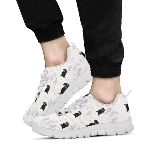 Dachshund Dog Patterns Print Sneakers