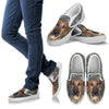 Plott Hound Dog Print Slip Ons For WomenExpress Shipping