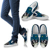 Valentine's Day SpecialBorder Collie Print Slip Ons For Women