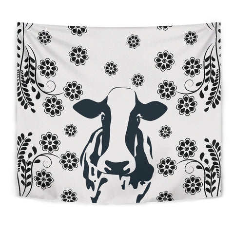 Cow Print Tapestry