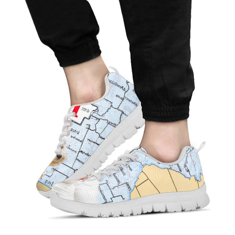 [AI Generated] Westie From Illinois Print Sneakers