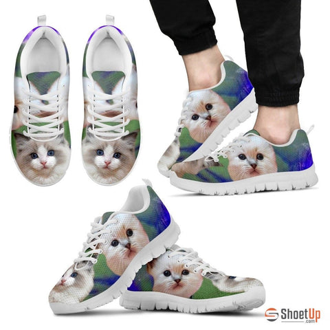 RagDoll Cat Print Running Shoes For Men