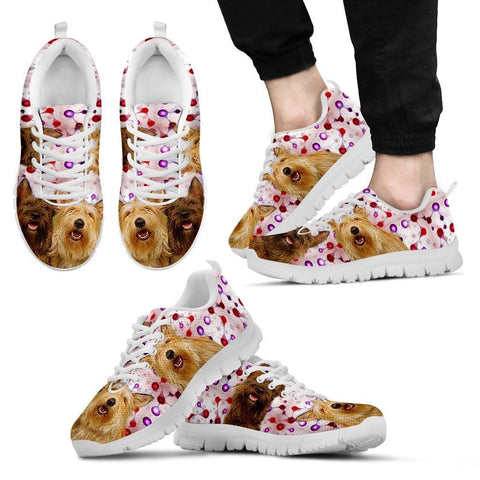Berger Picard Dog White Running Shoes For Men