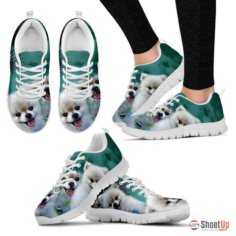 Scott Cumbers's Cute Dog Print Running Shoe (Women)