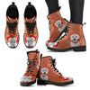 Valentine's Day Special Maltese Print Boots For Women