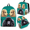 Poodle Dog Print BackpackExpress Shipping
