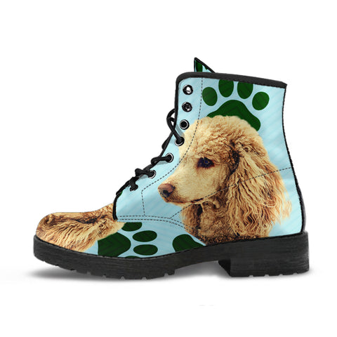 New Poodle Print Boots For Women