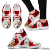 White labradoodle Running Shoe For Women