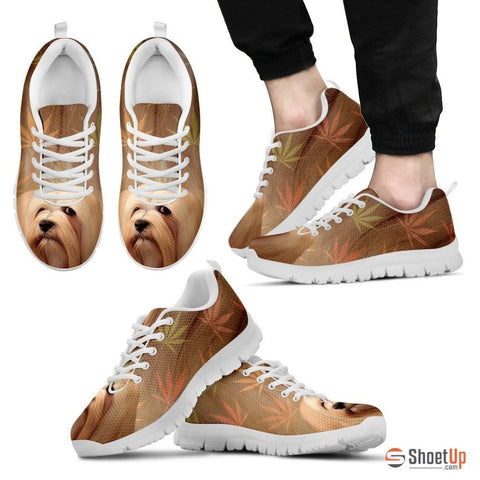 Lhasa Apso Dog Running Shoes For Men