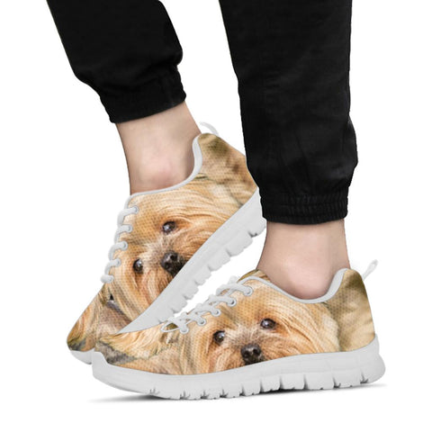 Cute Yorkshire Terrier Print Running Shoes