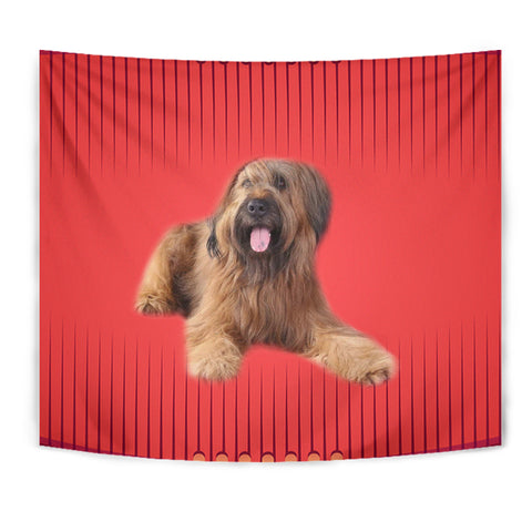 Briard Dog Print Tapestry