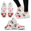 Valentine's Day Special Yorkshire Terrier Dog Print Running Shoes For Women
