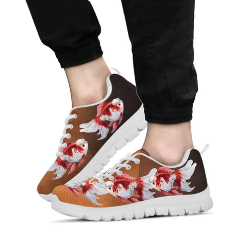 Lovely Oranda Fish Print Running Shoes