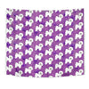 Bichon Fries Dog Pattern Print Tapestry