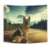 Lovely German Shepherd Print Tapestry