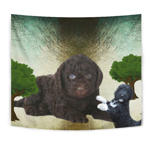 Barbet Dog Print Tapestry