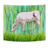 Amazing Chianina Cattle (Cow) Print Tapestry