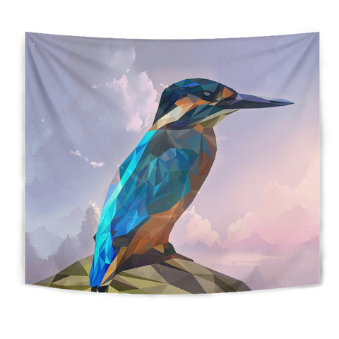 HummingBird Vector Art Print Tapestry