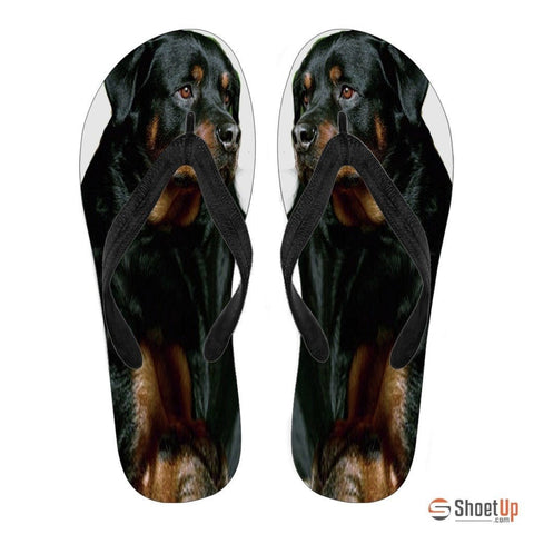 Rottweiler Flip Flops For Men Limited Edition