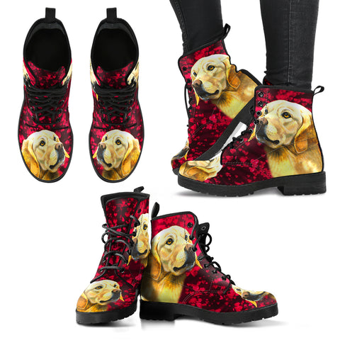 Valentine's Day SpecialLabrador Retriever Print Boots For Women