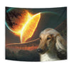 Amazing Afghan Hound Dog Print Tapestry