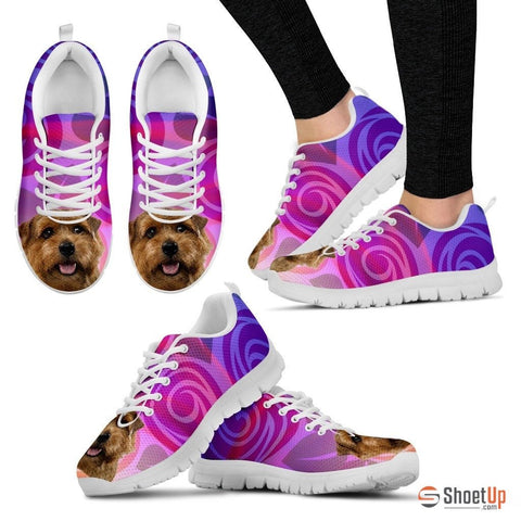 Norfolk Terrier Dog Running Shoes For Women