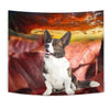 Cardigan Welsh Corgi Print Tapestry