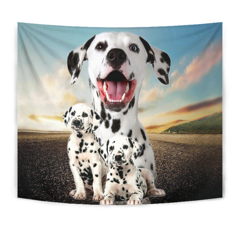 Dalmatian Dog Print Tapestry