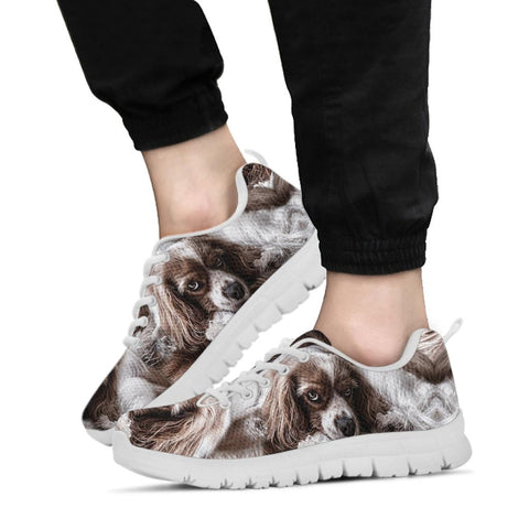 Cavalier King Charles Spaniel Print Running Shoes