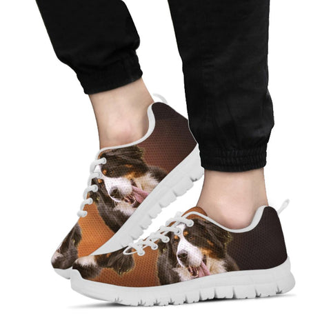 Bernese Mountain Dog Print Running Shoes