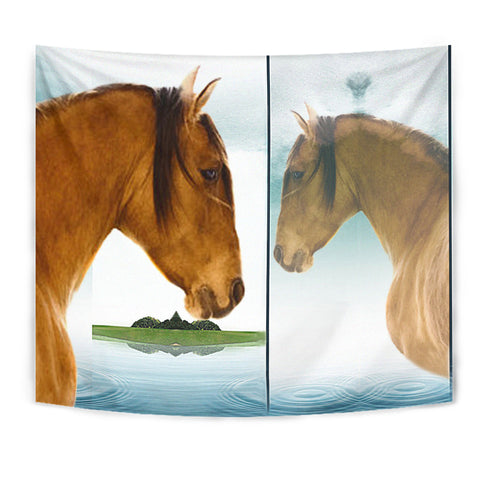 Kiger Mustang Horse Print Tapestry