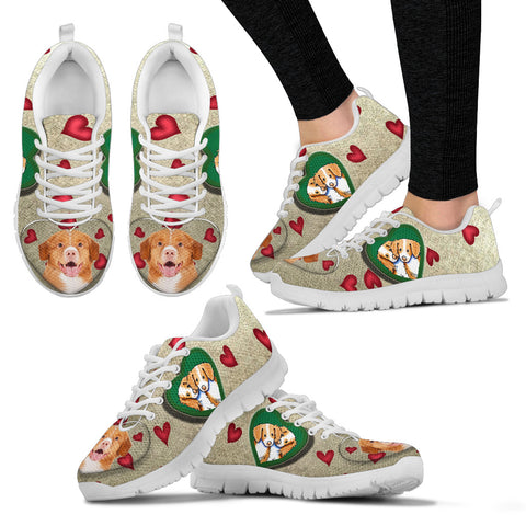 Valentine's Day SpecialNova Scotia Duck Tolling Retriever Print Running Shoes For Women